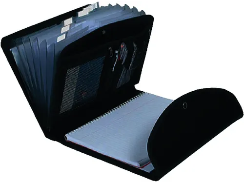 Sorteermap Exacompta Exactive Exacfolio 6 Vaks Zwart