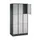 lockerkast,HxBxD 1950x920x500mm,3x3vakken,cil.-slot,sokkel