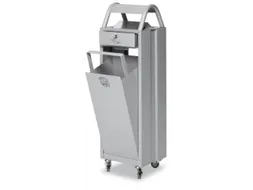 Combi-Asbak 5/35 liter Zilver 960x300x250 Overkapping Verzinkt Zilver