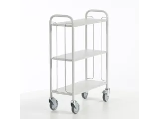 Dossierwagen 150kg 3 Etages 710x290x1100mm Ral7035 - 7