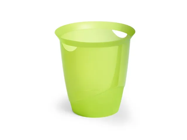 Papiermand 16 Liter Trend Translucent Licht Groen
