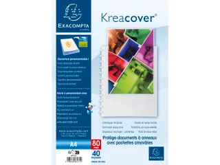 Showalbum Kreacover PP ring 40 tas wit - 8