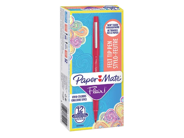 Fineliner Paper Mate Flair Original medium rood