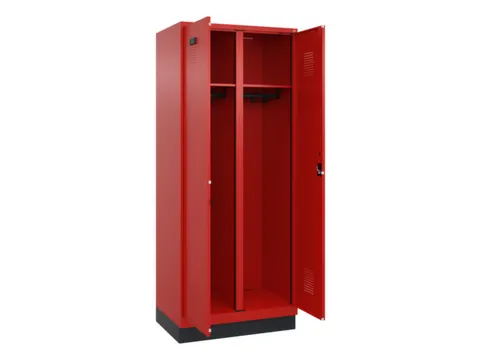 locker voor scheiding van kleding,HxBxD 1950x800x500mm,2vak