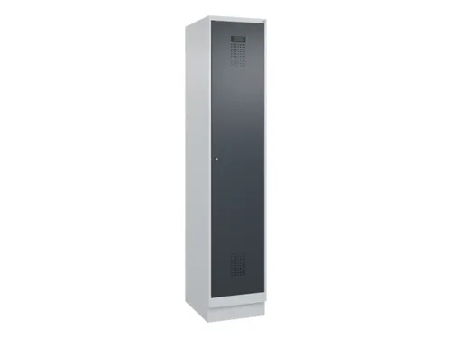 locker,HxBxD 1950x400x500mm,1vak,vak B 400mm,cil.-slot,sokkel