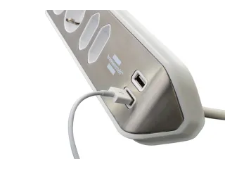 Stekkerdoos Brennenstuhl bureau Estilo 4 voudig inclusief 2 USB 2 m - 7