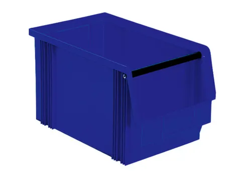 Zichtbak Hxbxd 200x200x350/300mm Pe Blauw