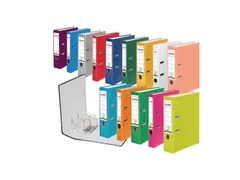 Classeur à levier PP A4 VEGAN - Saumon