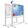 Smit Visual Kantelbord 120x200cm Projectie Staal / Emaille