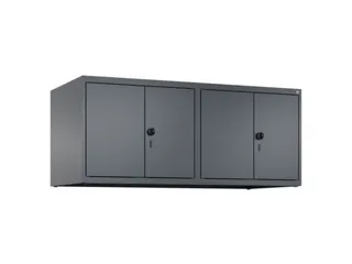 opzetkast,v. locker voor scheiding van kleding,4vak.,vak B 300mm - 2