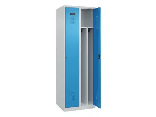 locker voor scheiding van kleding,HxBxD 1850x600x500mm,2vak - 1