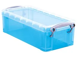 Opbergdoos 0,9 Liter Transparant Aqua