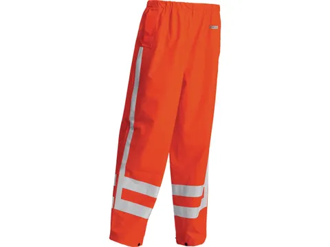 Lyngsøe LR71-RWS regenbroek, fluo oranje, maat 4XL, per stuk