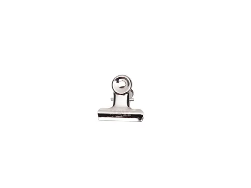 Papierklem MAUL Bulldog 30mm capaciteit 10mm zilver