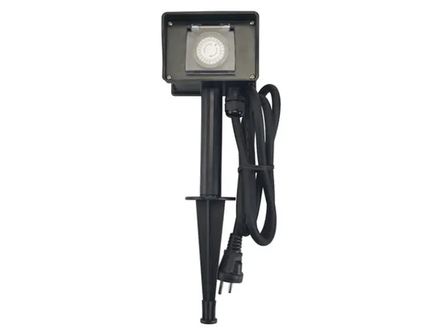 2-Weg Stopcontact Met Timer - Gebruik Buitenshuis
