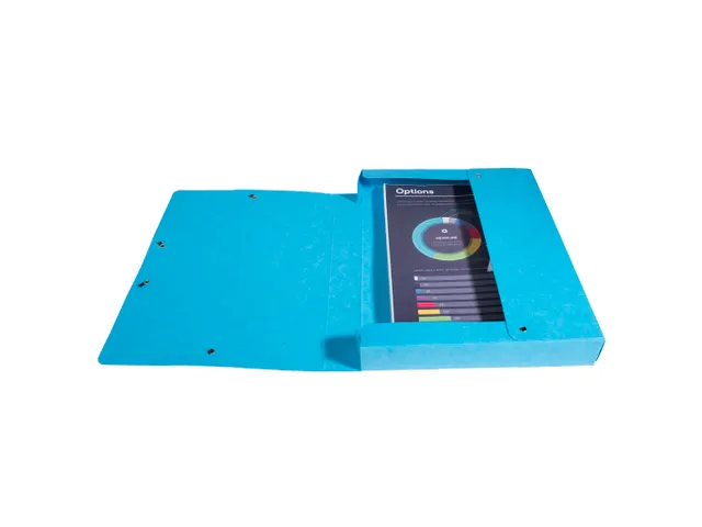 Klasseerdoos IDERAMA rug 40mm lichtblauw