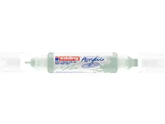 Acrylmarker edding e-5400 3D double liner zacht mint
