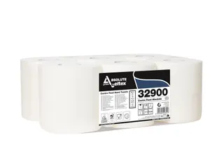 Poetspapier Celtex Absolute Centerfeed Midi 2-laags wit krimp a 6 rol - 1