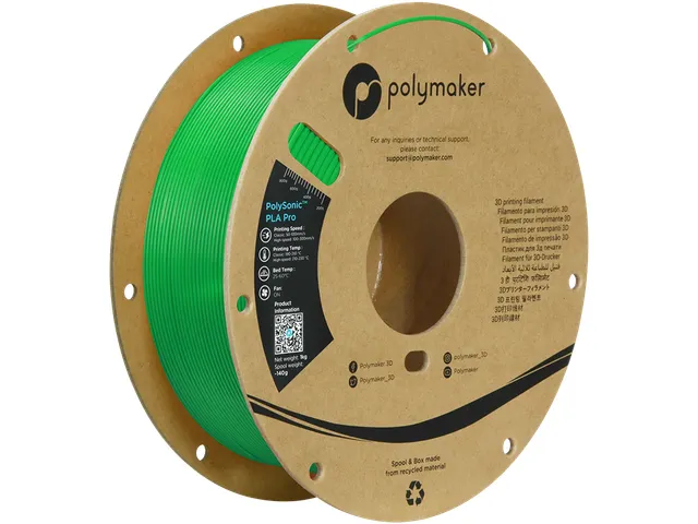 Polysonic PLA PRO HS TOUGH 1,75mm groen 1kg