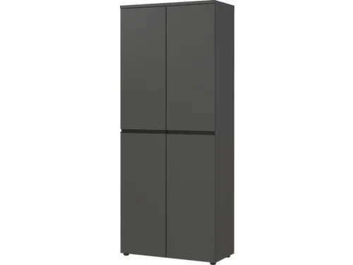 dossierkast,HxBxD 1970x810x400mm,4xhouten legbord,5ordnerhoogte