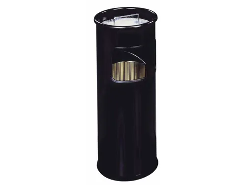 As-Papierbak 17 Liter Zwart