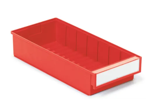 stellingbak,HxBxD 82x186x400mm,PP,rood