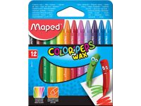 waskrijt Color'Peps Wax, 12 stuks in assorti
