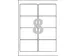 Etiket Avery L4745REV-25 96x63.5mm Afneembaar Wit 200 Stuks