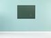 Krijtbord 45x60cm Groen Emaille Softline 8 mm Zwart profiel - 1