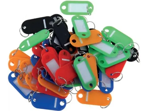 Pavo Sleutelhangers, Geassorteerde Kleuren, Pak Van 20 Stuks