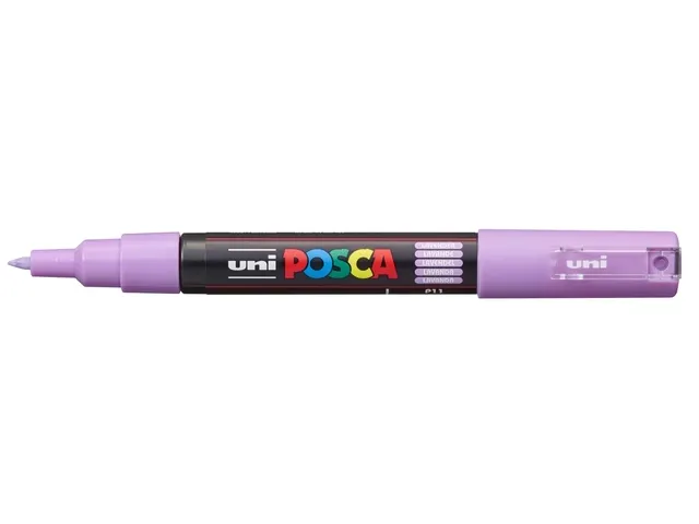 Verfstift Posca PC1MC Extra Fijne punt 0,7-1,0mm lavendel