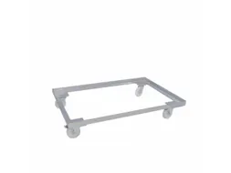 palletonderstel,draagverm. 500kg,laadvl. LxB 1200x800mm,open,staal