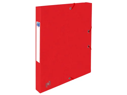 Elastobox Oxford Top File+ A4 25mm rood