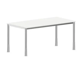 In hoogte verstelbaar bureau,HxBxD 720-840x1600x800mm,Bl-wit - 2