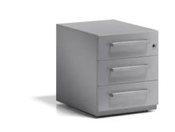 mobiel ladeblok,HxBxD 495x420x565mm,3lade(n),m. beugelgreep,cil.-slot