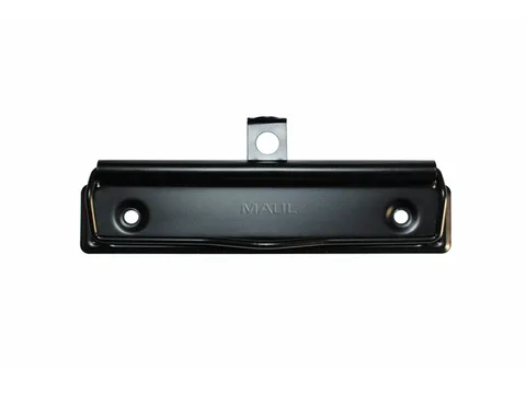 Papierklem MAUL Beugelklem staal 120mm zwart 10 stuks