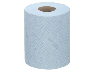 Poetsrol WypAll L10 1-laags 18,3cm106m 280vel blauw 6220 - 4