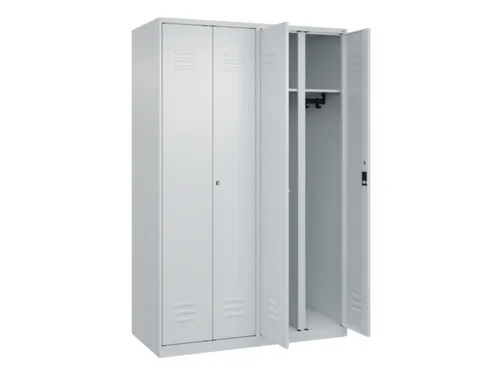 locker voor scheiding van kleding,HxBxD 1850x1200x500mm,4vak