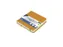 Schetsboek Kangaro 12x12cm okergeel PU hardcover 80 blad 140 grams roo