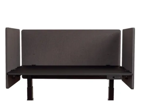 geluidabsorberende tafelscheidingswand,HxBxD 600x600x20mm,wand PET