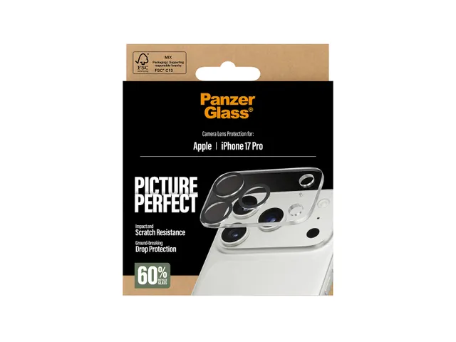 PanzerGlass PicturePerfect Camera Lens Protector iPhone 17 Pro, App