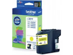 LC-221YBP Geel Inktcartridge 260 pagina's