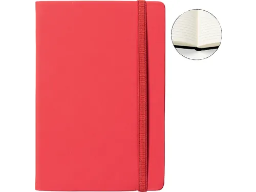 Notitieboek Quantore A5 rood lijn
