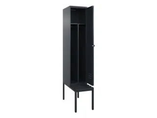 locker voor scheiding van kleding,HxBxD 2120x400x815mm,1vak - 2
