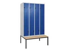 armoire vestiaire Z HxlxP 2120x1200x815mm 8compart.
