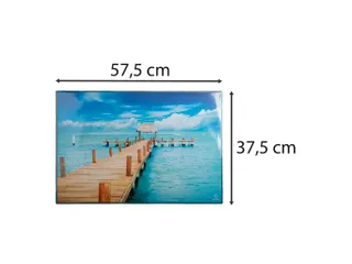 Onderlegger PVC 37,5x57,5cm Zee - 9