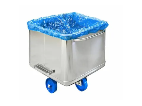 Afdekhoes voor normwagen PE 72x84x25cm elastiekband blauw 200 Stuks