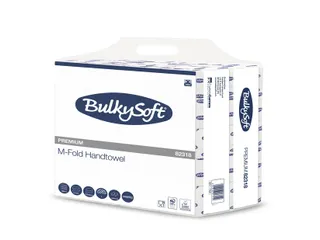 Handdoek BulkySoft Premium m-vouw 2-laags 15x150 vel 82318 - 2