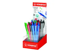 Stylo bille STABILO pointball Colorful Medium assorti