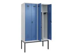 PBM-locker,HxBxD 2120x1200x500mm,4vak,vak B 300mm,draaigrendel